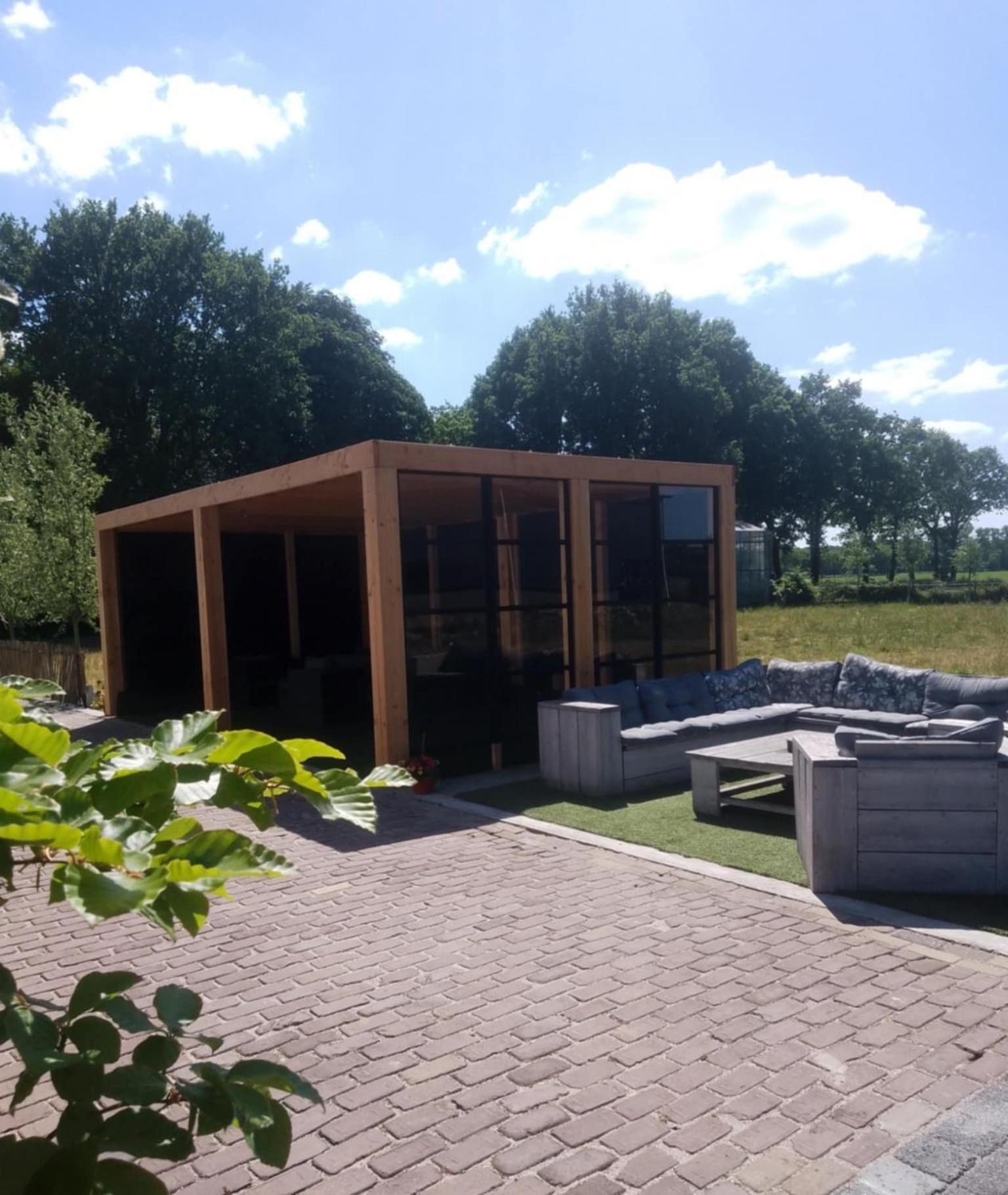 Ut Witte Huisje Venhorst Buitenkant foto